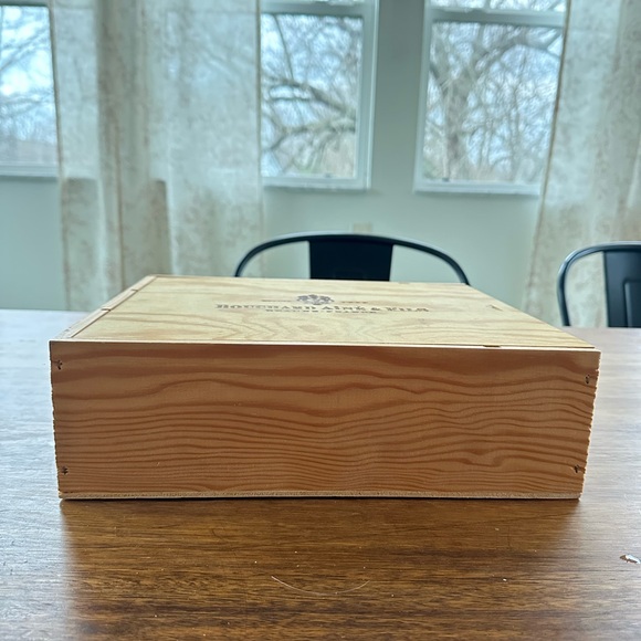 Vintage Bouchard Aîné & Fils Wooden Wine Box - Picture 5 of 6